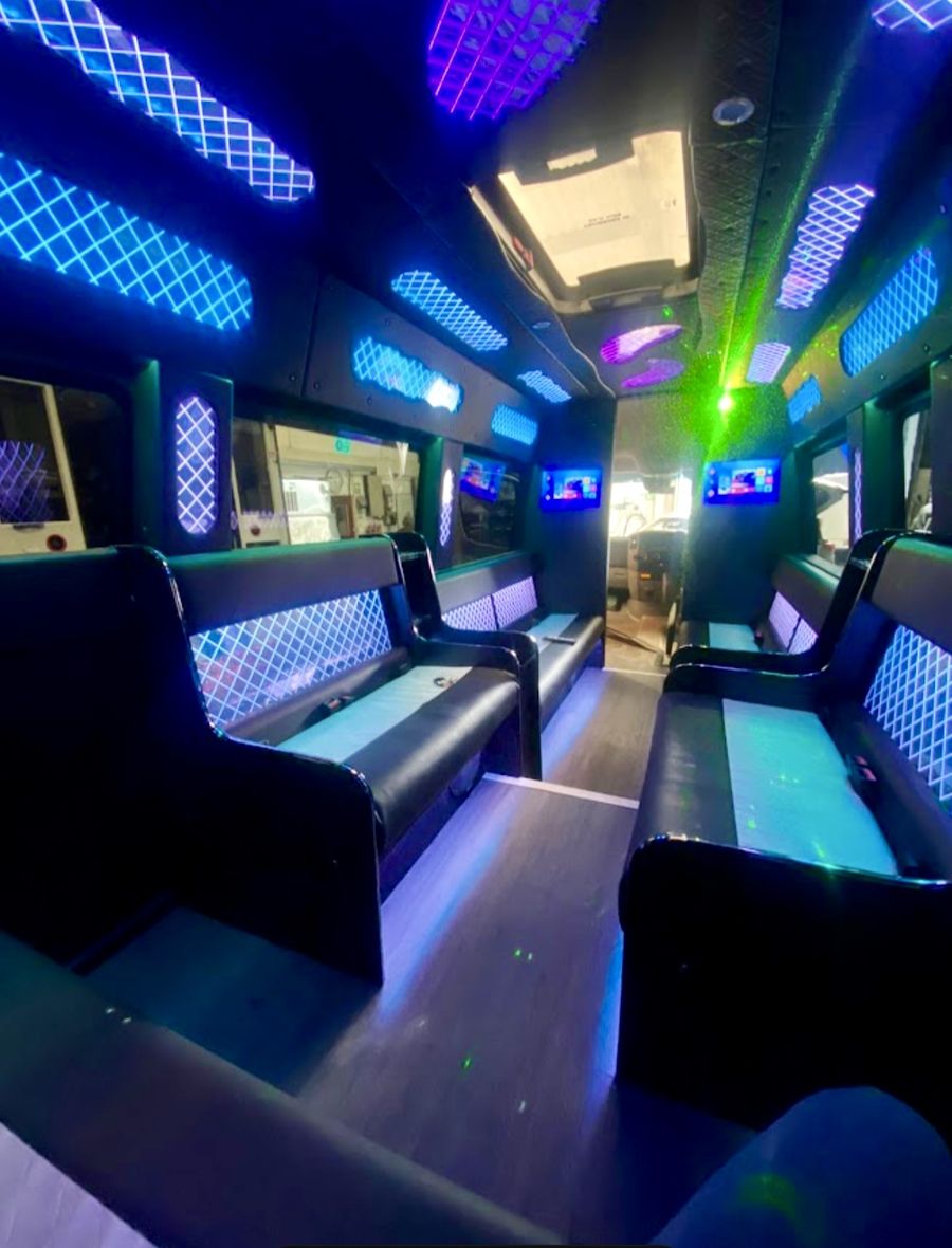 Party Bus 16 hire Bedford